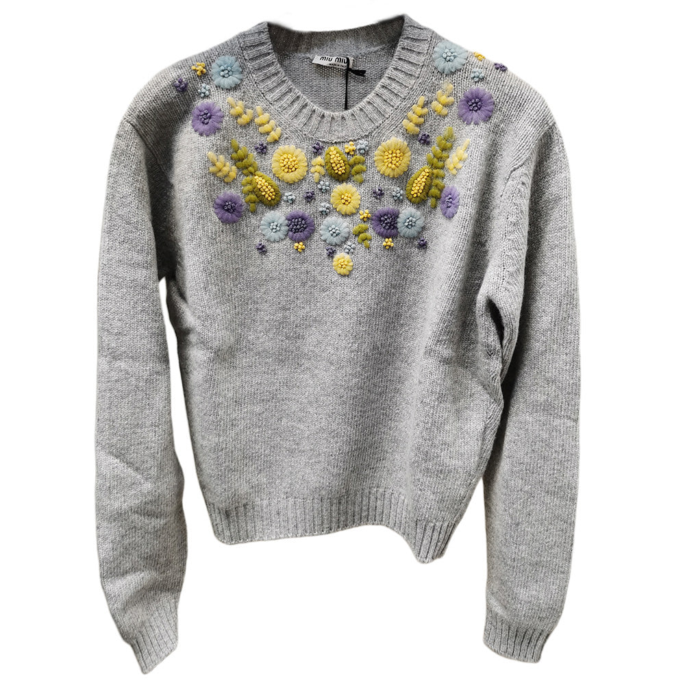 MIU MIU Sweaters Women's Gray
