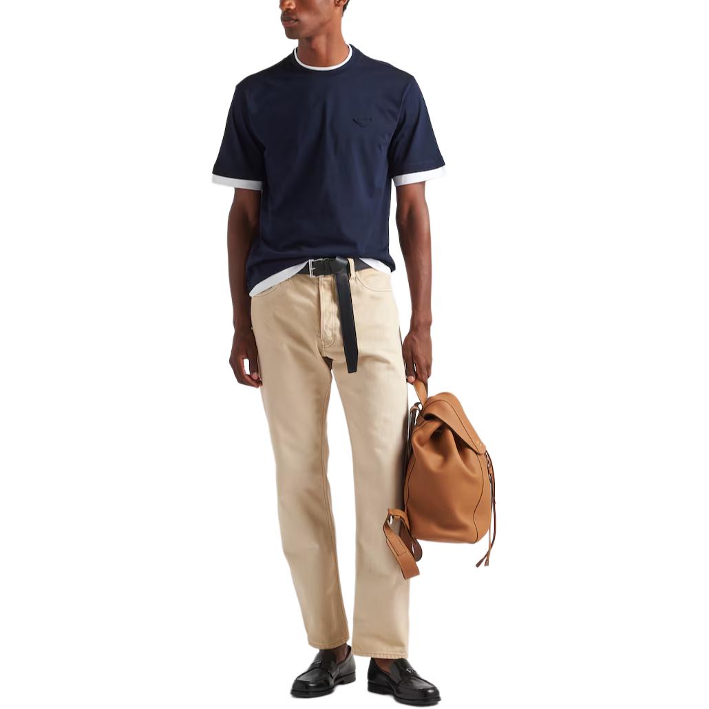 PRADA T Shirt Men's Marine Blue