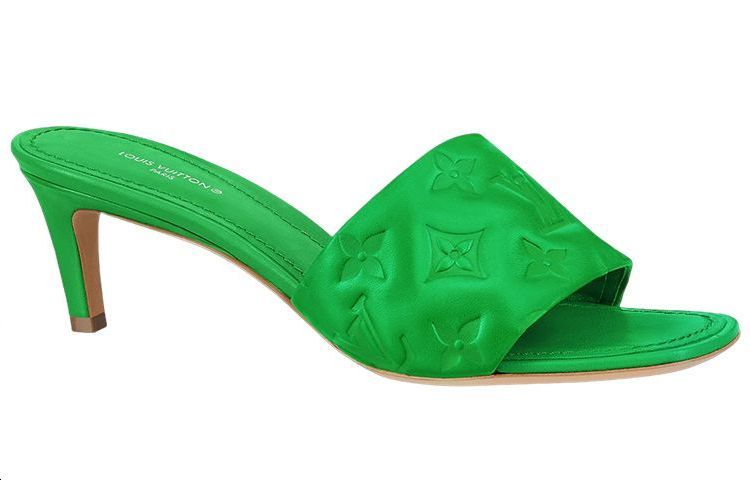 LOUIS VUITTON Revival Stylish Sandals Women's Green