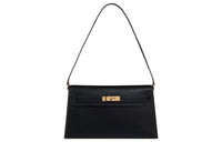 HERMES Kelly Elan Chevre Goatskin Shoulder Bag, Handbag, Shoulder Bag Women's