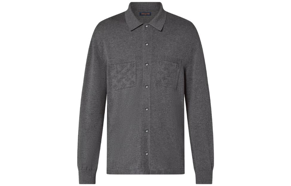 LOUIS VUITTON SS24 Knitwear Men's Gray