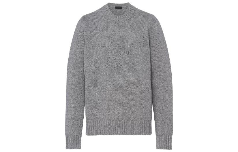 PRADA Logo embroidered Jumper