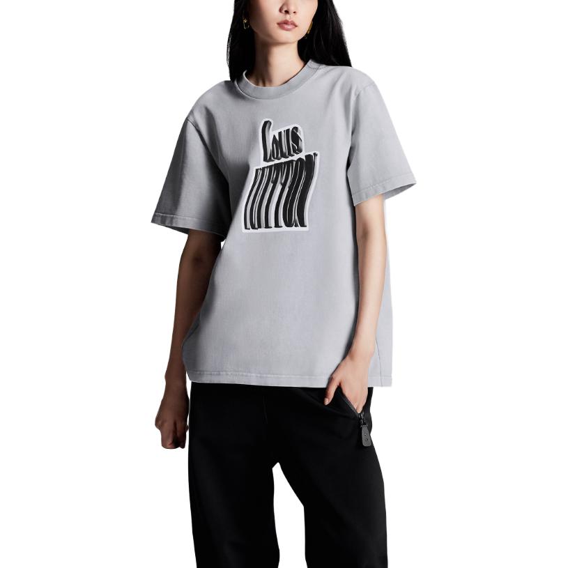 LOUIS VUITTON SS24 T-Shirt Women's Gray