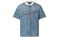LOUIS VUITTON X Yayoi Kusama 2010s Infinity Dot Denim Shirt