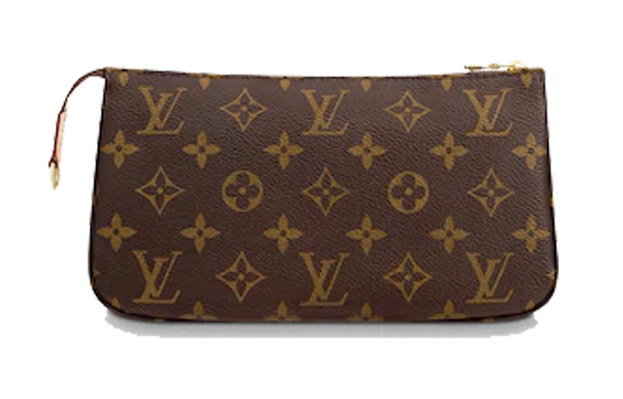 LOUIS VUITTON Pochette Accessories Monogram Brown