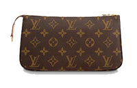 LOUIS VUITTON Pochette Accessories Monogram Brown