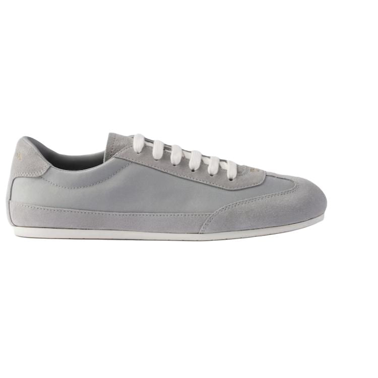PRADA Low Top Skateboard Shoes Men's Gray