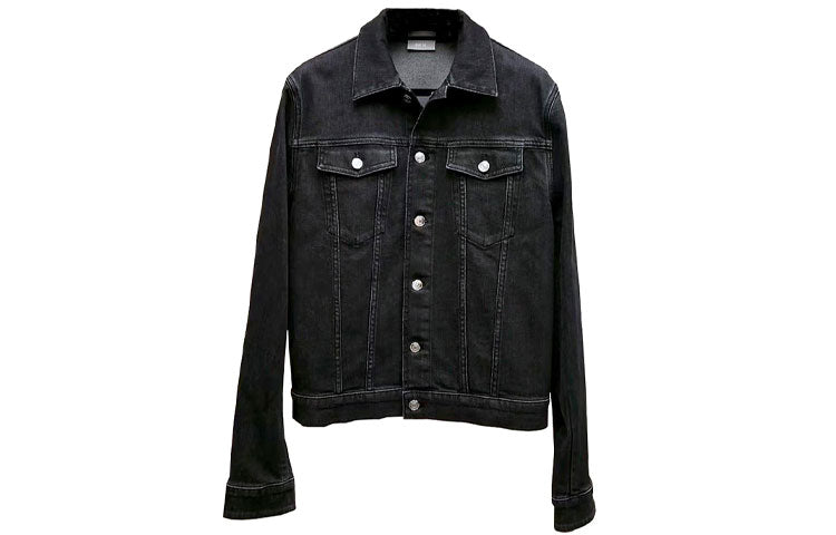 DIOR x KONGSHANJI Denim Jacket Men's Black