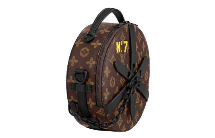 LOUIS VUITTON Wheel Box Monogram Brown