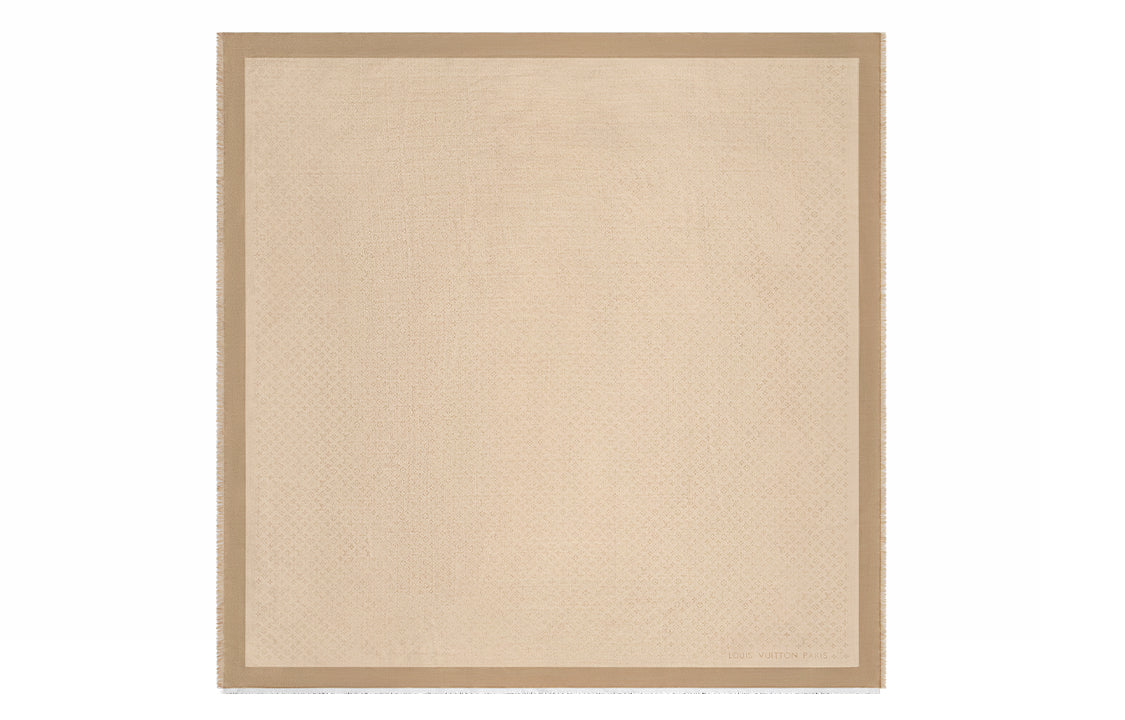 LOUIS VUITTON Shawls Unisex Beige