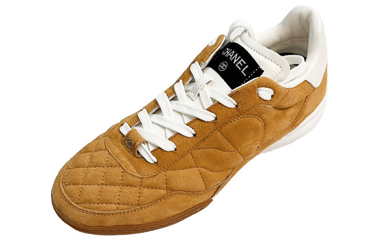 CHANEL Low-Top Casual Shoes Women's Yellow