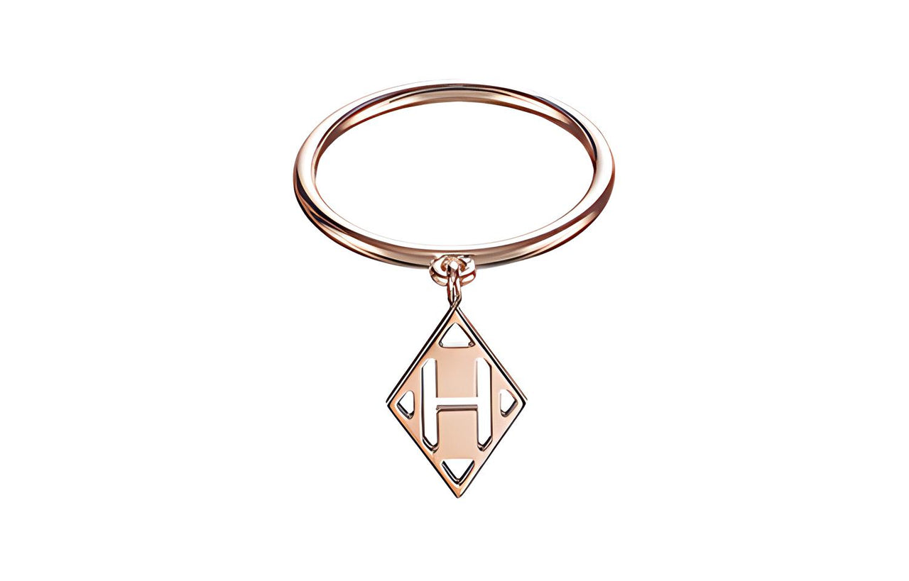 HERMES Rings Women's Rose Gold