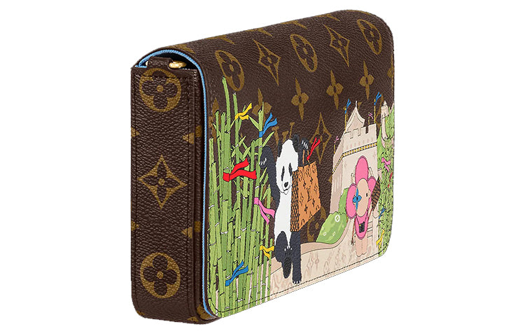LOUIS VUITTON Felicie Pochette Monogram Vivienne Myosotis Blue