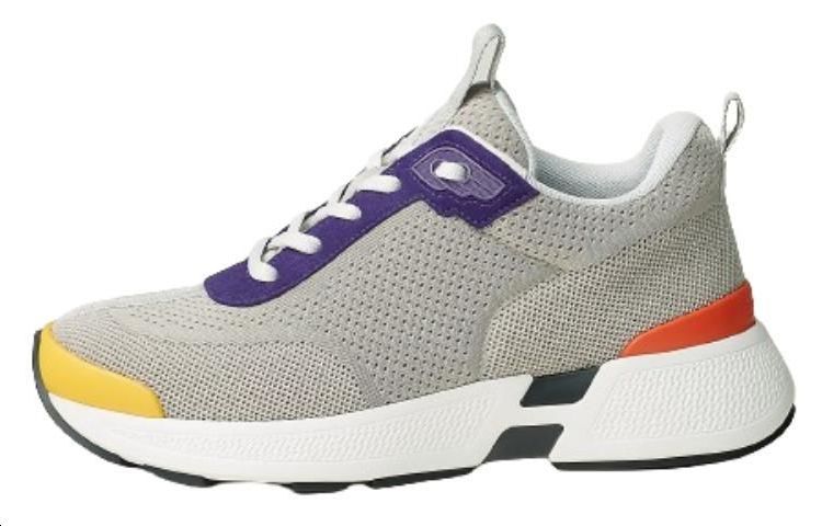 HERMES Heros Low Top Casual Shoes Women's Light Gray