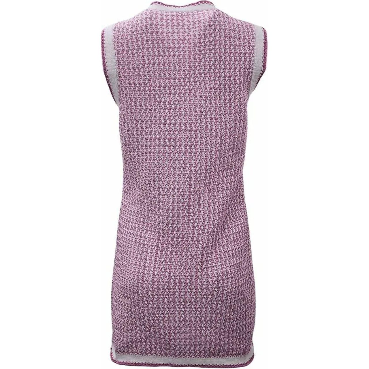 CHANEL SS22 Sleeveless Dress Women's Pink