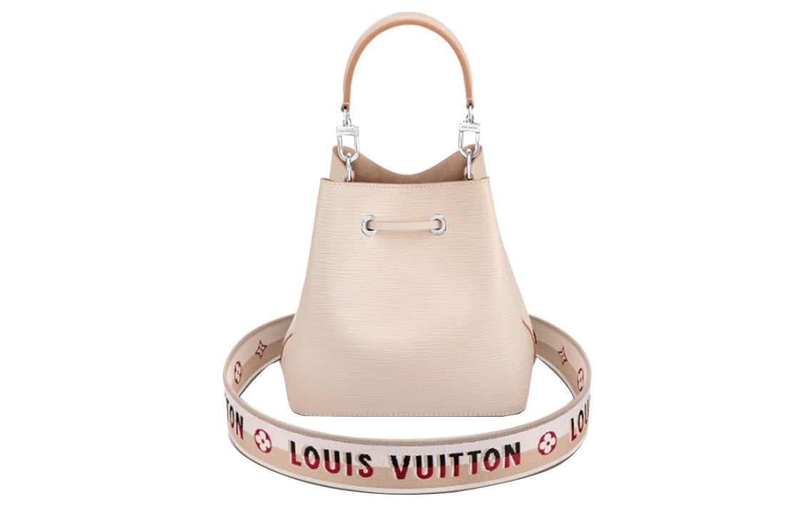 LOUIS VUITTON NOE Epi Grained Leather Bucket Bags Shoulder Bag Crossbody Bag Regular Women's Beige