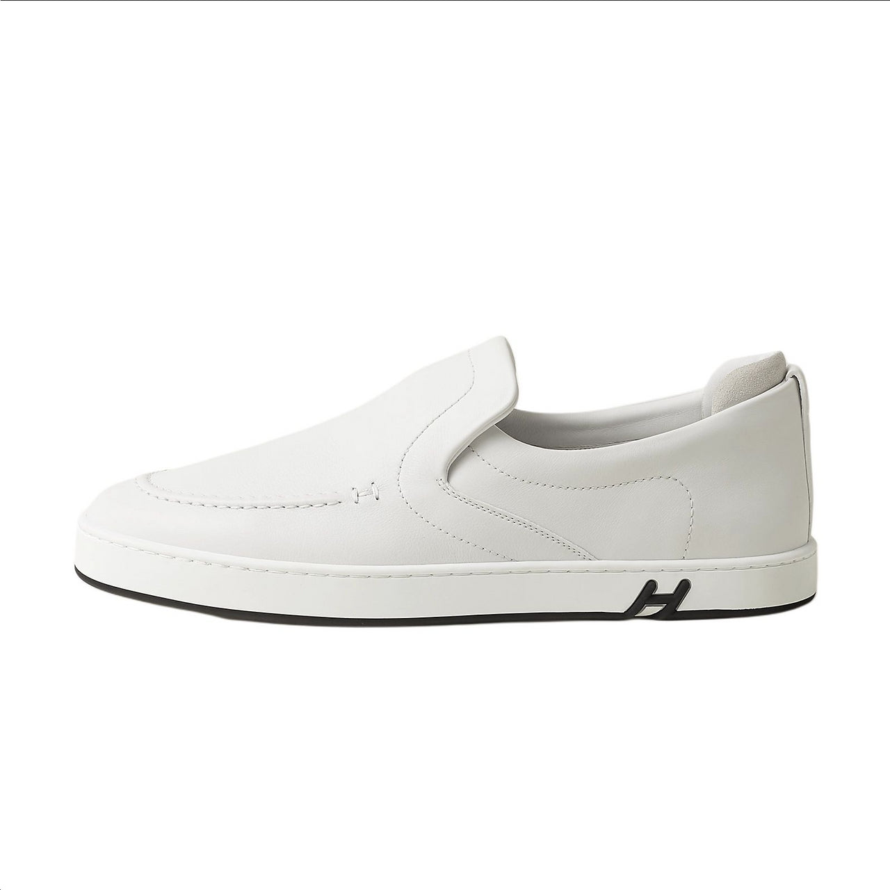 HERMES Kiddy Casual Shoes Men's White