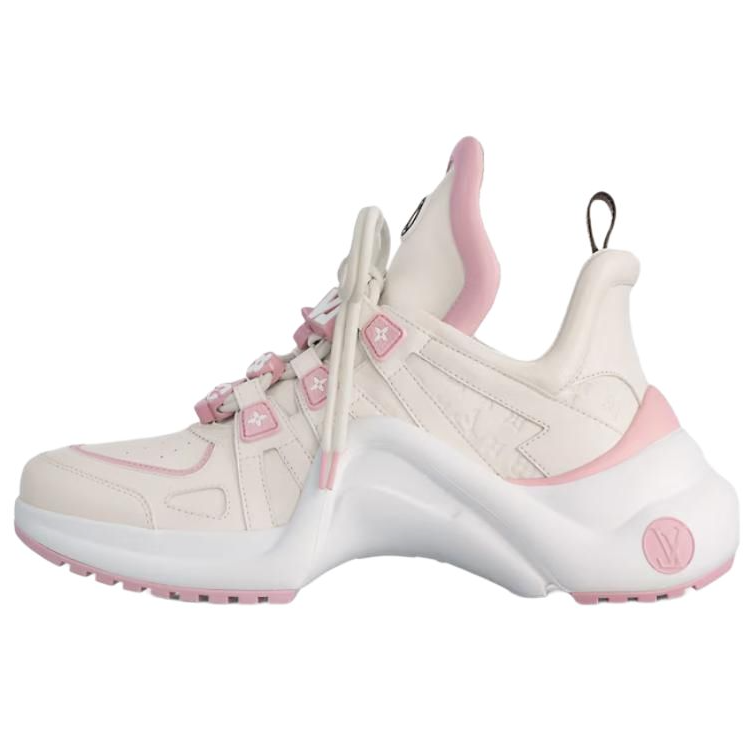 LOUIS VUITTON Archlight Low-Top Casual Shoes Women's White Pink