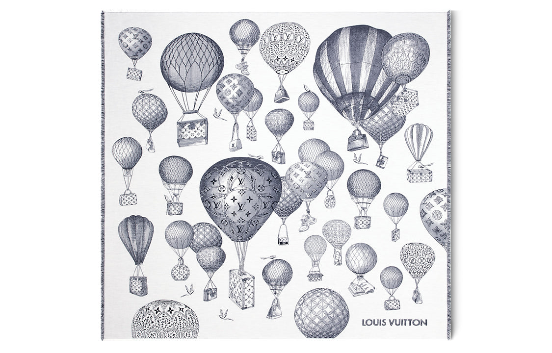 LOUIS VUITTON M79520 Up And Away Shawl