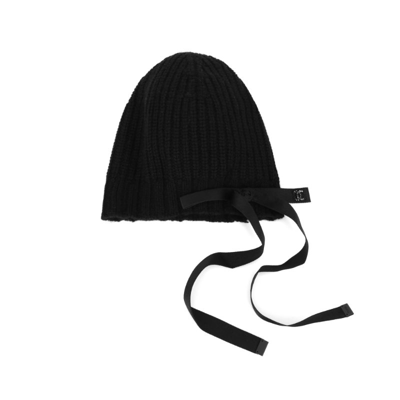 CHANEL Cashmere Hats & Caps Women's Black