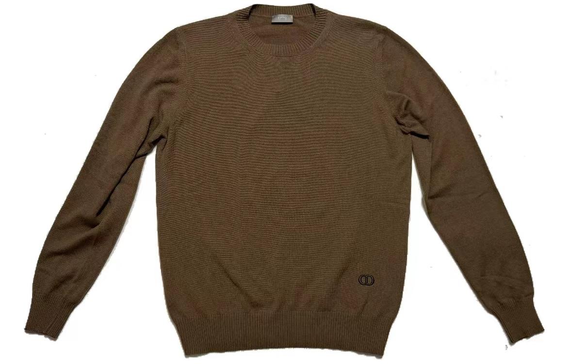 DIOR Sweaters Men Brown