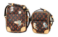LOUIS VUITTON Paname Set Monogram Catogram Brown/Orange