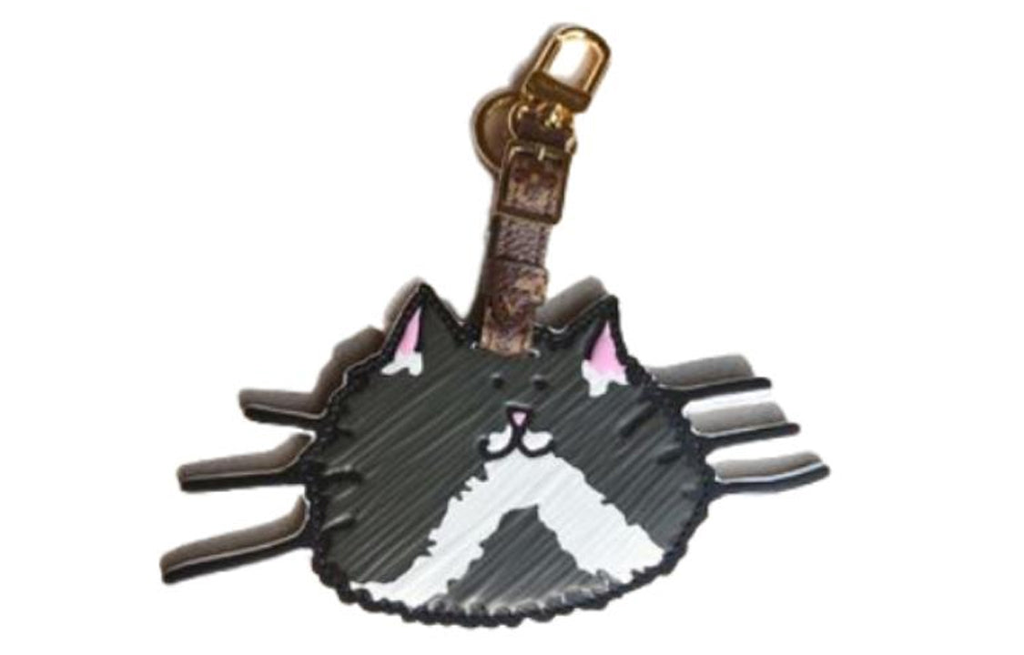 LOUIS VUITTON Bag Charm And Key Holder Catogram
