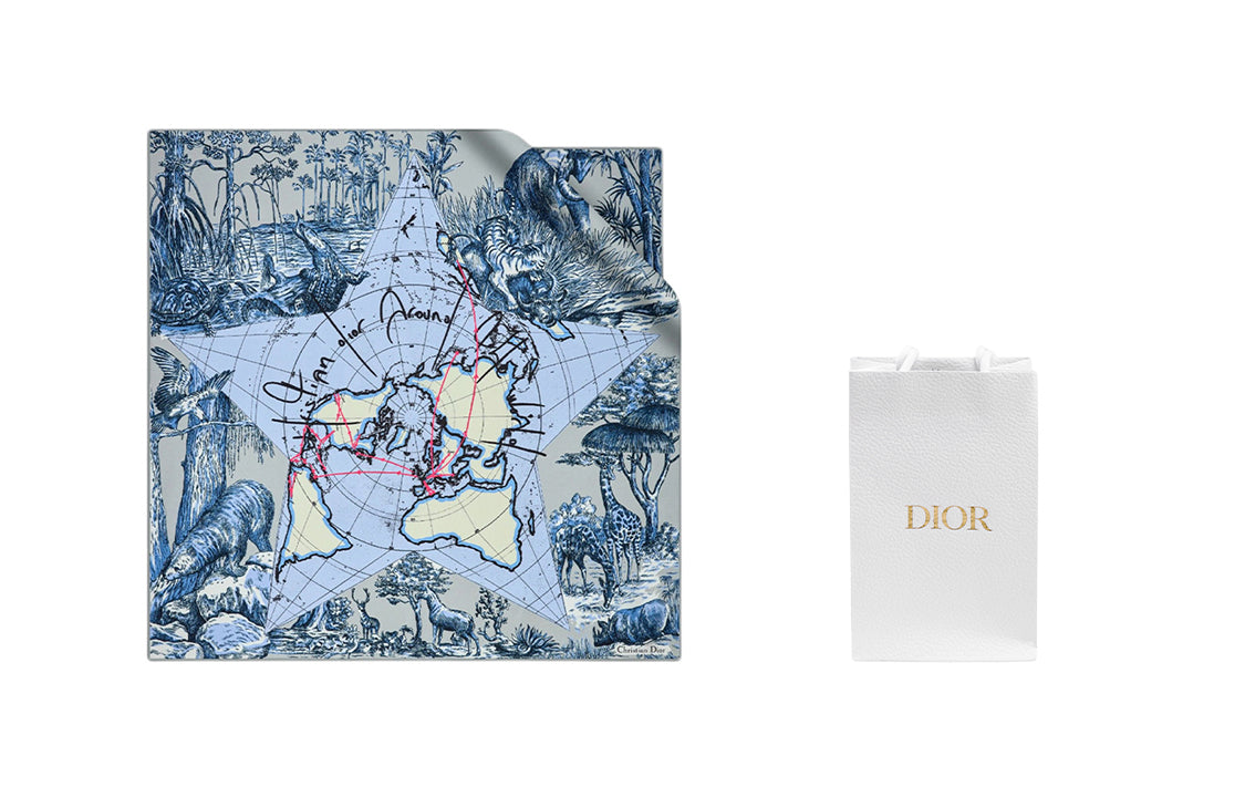 DIOR Silk Scarves Women's