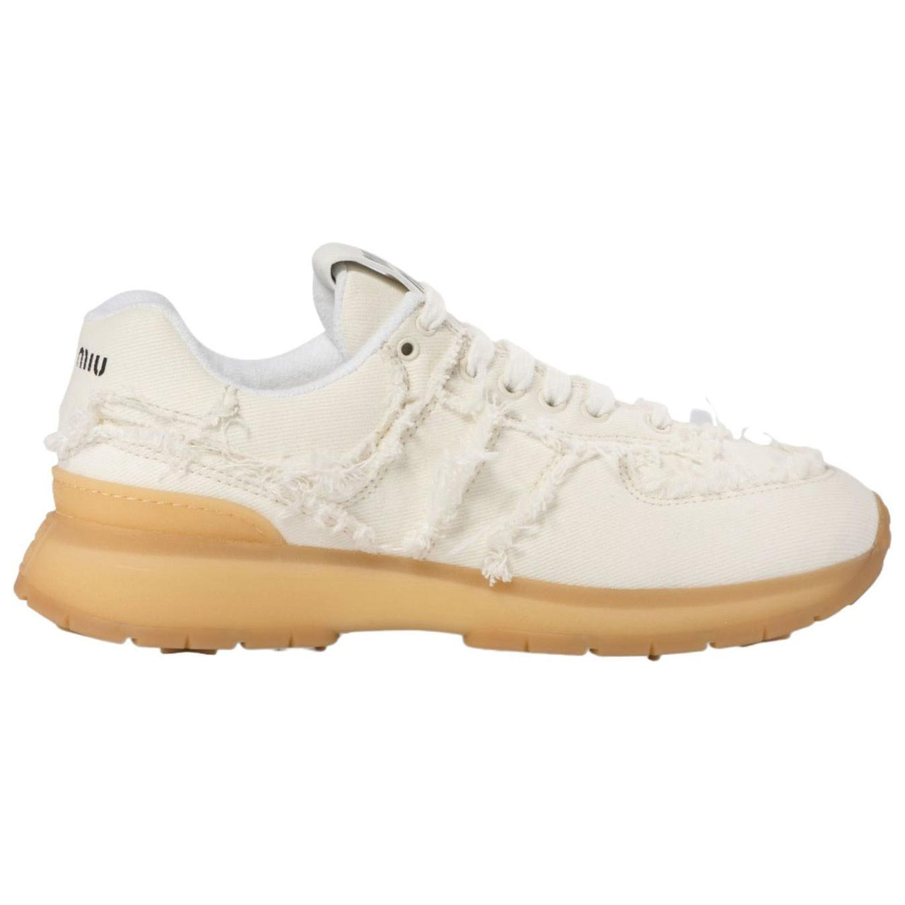 MIU MIU Low-Top Casual Shoes Women's White