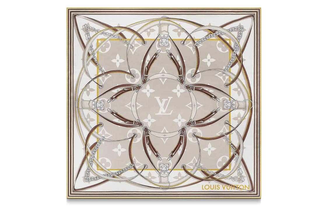 LOUIS VUITTON Silk Scarves Women's