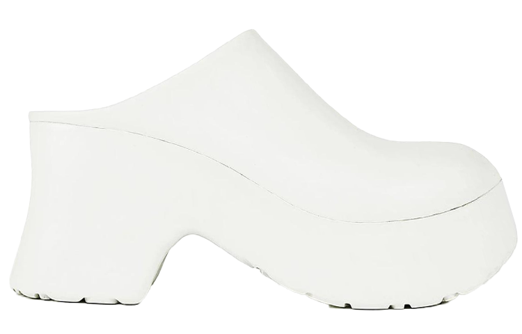 LOEWE Slip Resistant Closed Toe Slippers Women's White