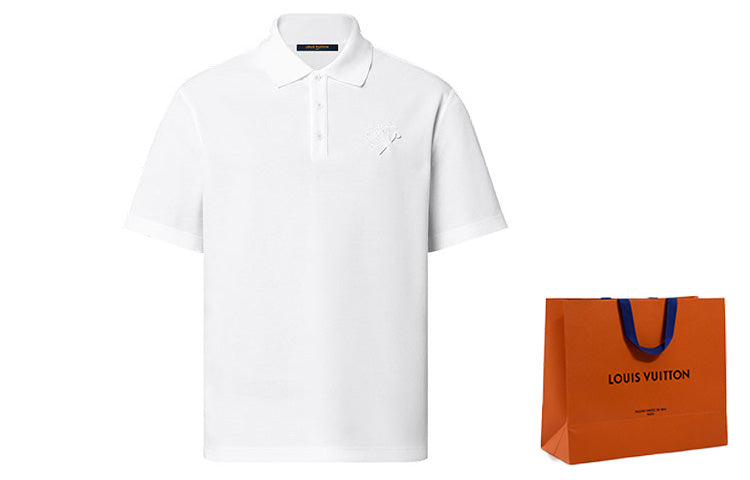 LOUIS VUITTON FW22 Polo Shirt Men's White