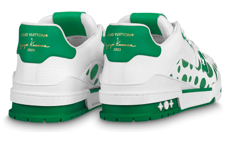 LOUIS VUITTON X Yayoi Kusama Sneaker 'White Green'