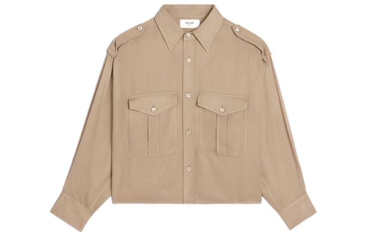 CELINE Shirts Women's Brown