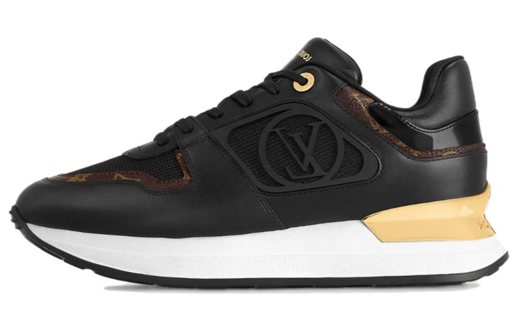LOUIS VUITTON Run Away Low-Top Casual Shoes Women's Black
