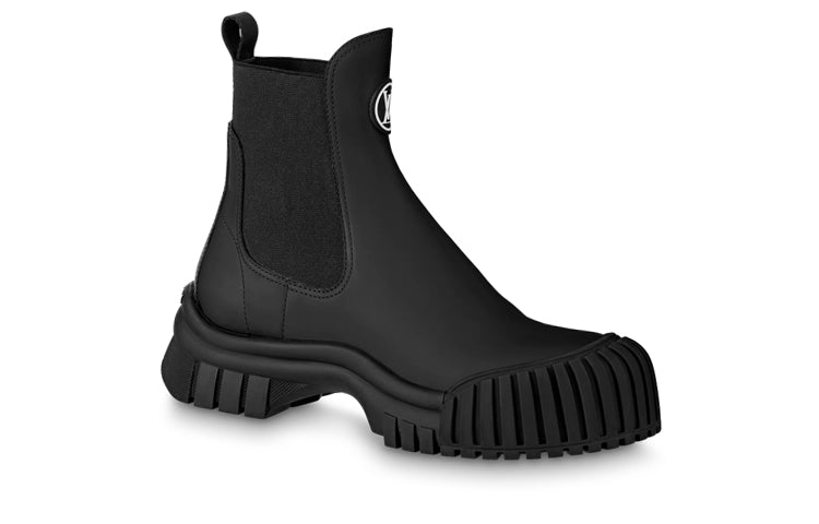 LOUIS VUITTON Ruby Chelsea Boots 'Black' Women's