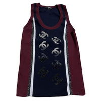 CHANEL Tank Tops Women's Multicolor