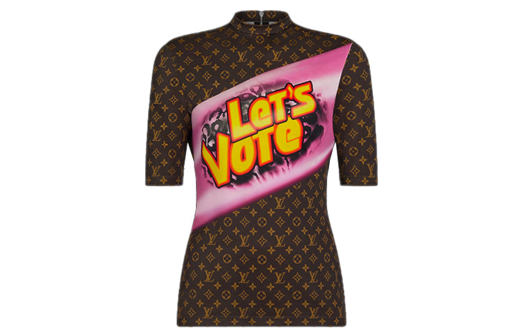 LOUIS VUITTON T Shirt Women's Brown