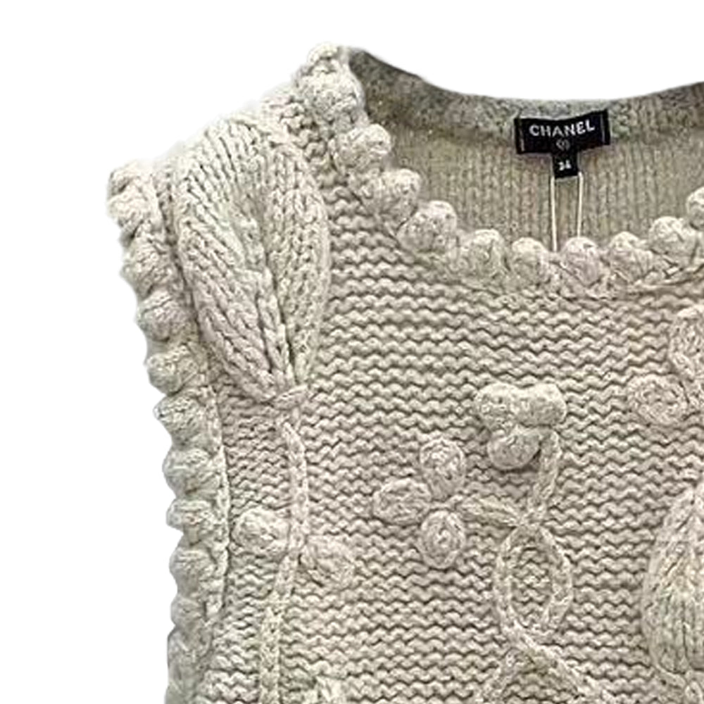 CHANEL Tank Tops Women's Beige