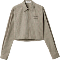 MIU MIU Checked Shirt