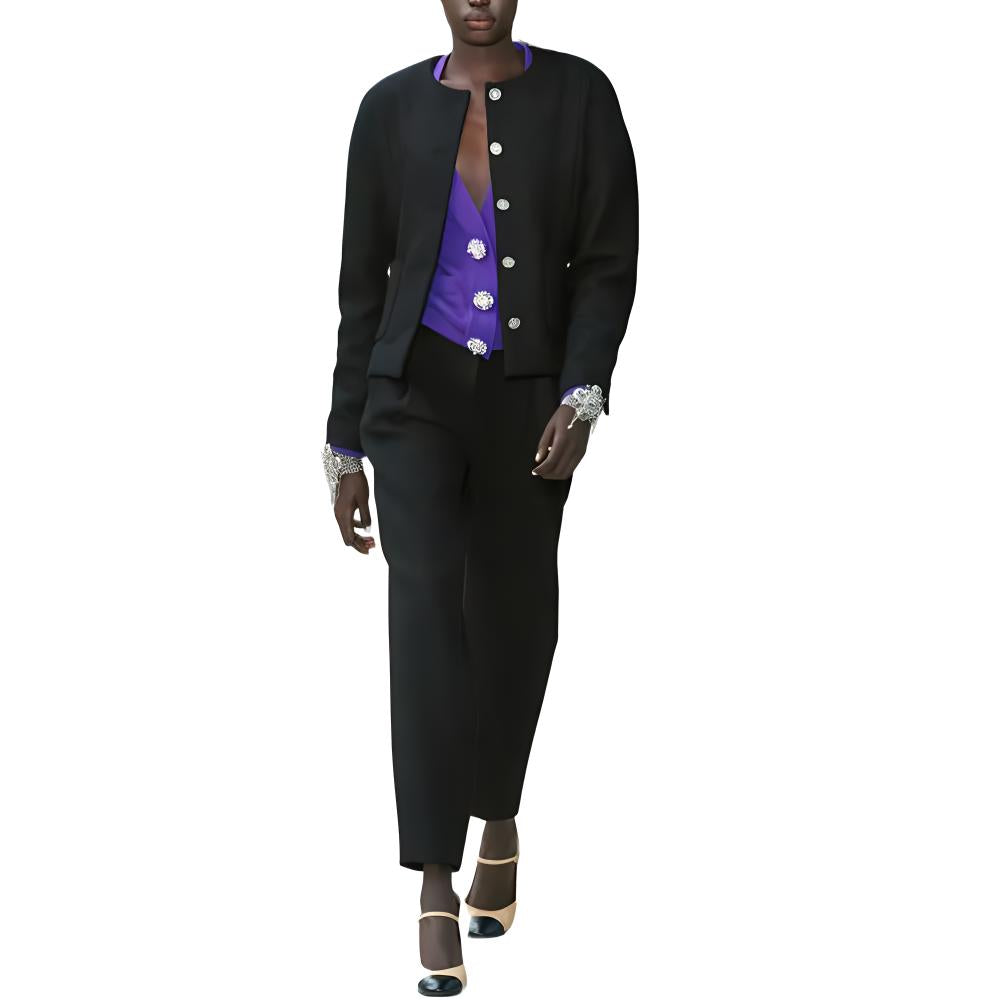 CHANEL Jackets Women's Black