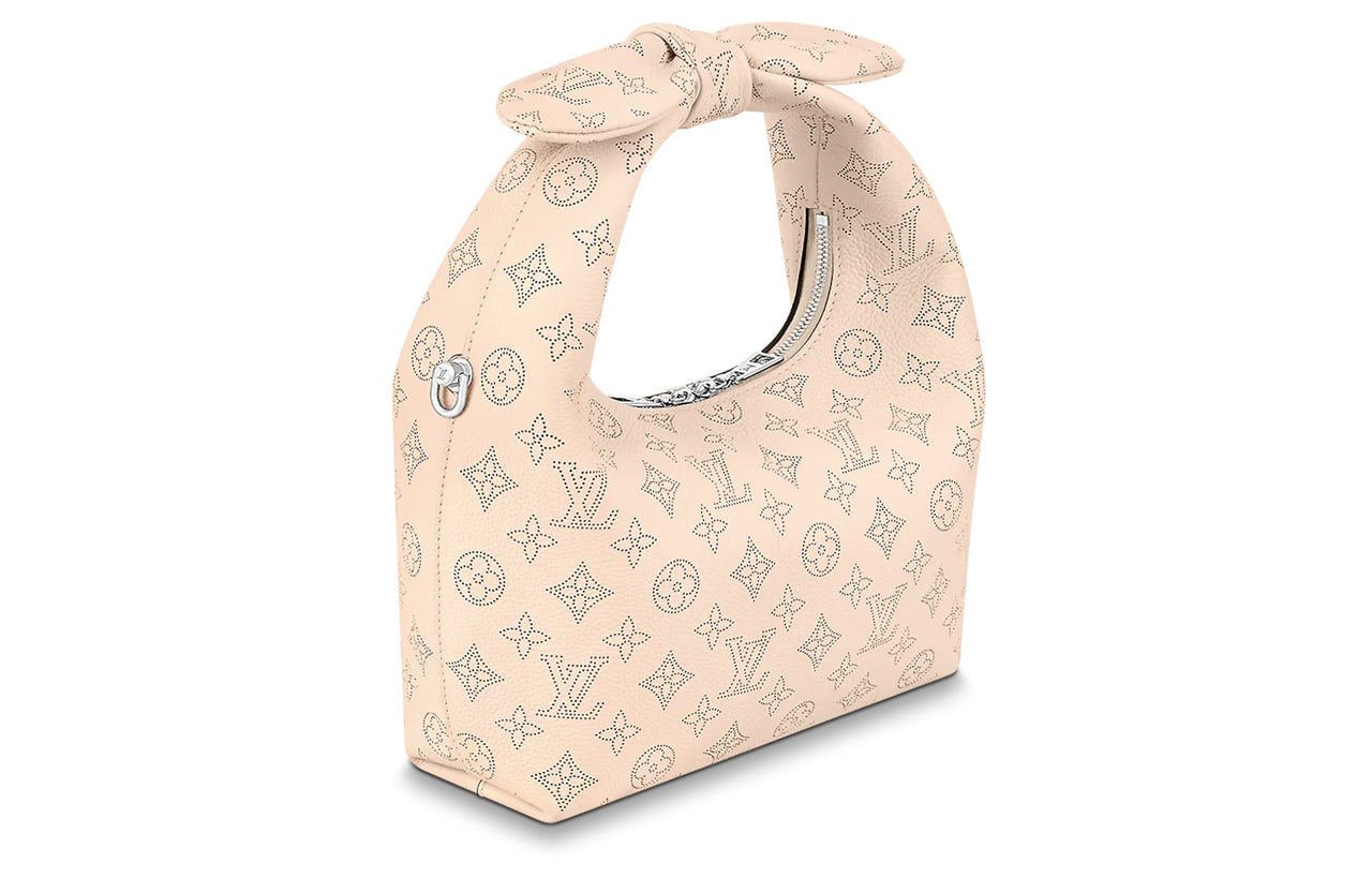 LOUIS VUITTON WHY KNO Cow Leather Handbag Shoulder Bag Crossbody Bag Small Size Women's Pink