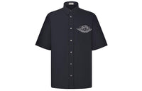 DIOR x Jordan Shirt Unisex Navy Blue