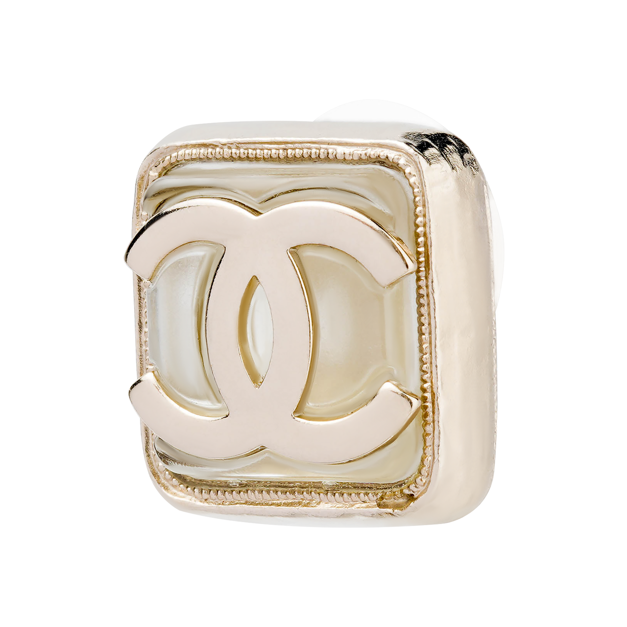 CHANEL 2022 Cc Stud Earrings