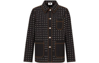 DIOR Quarterly New Products FW22 Denim Jacket Women's Black