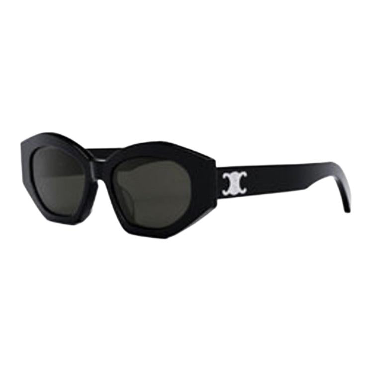 CELINE Irregular Shape Sunglasses Women's