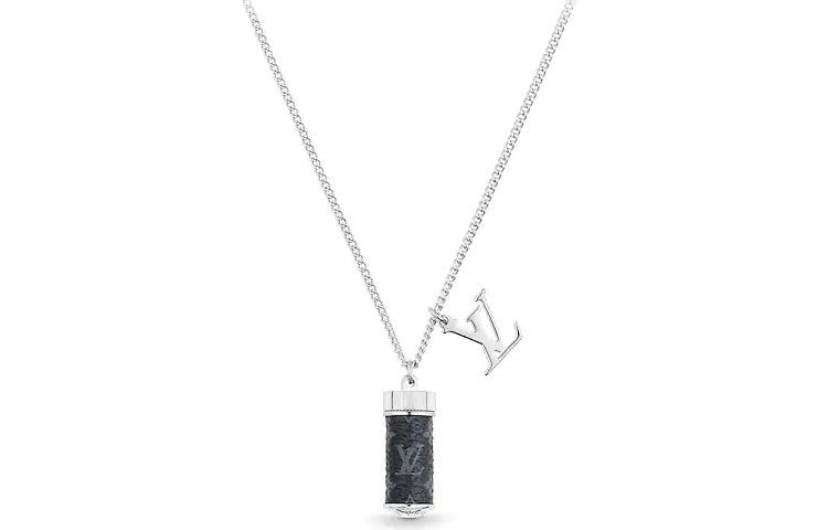 LOUIS VUITTON Monogram Eclipse Charms Necklace