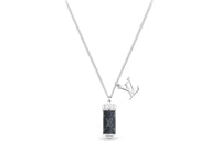 LOUIS VUITTON Monogram Eclipse Charms Necklace