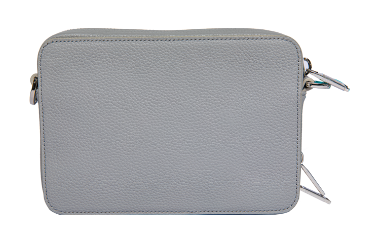DIOR × Jordan Collaboration Leather Camera Bag, Crossbody Bag, Shoulder Bag Men's Gray