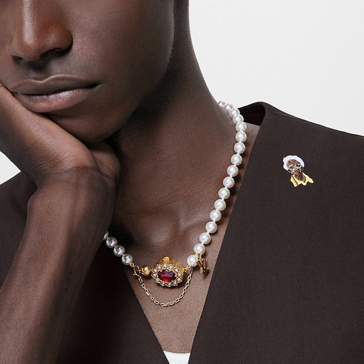 LOUIS VUITTON Lv Dynasty Necklace